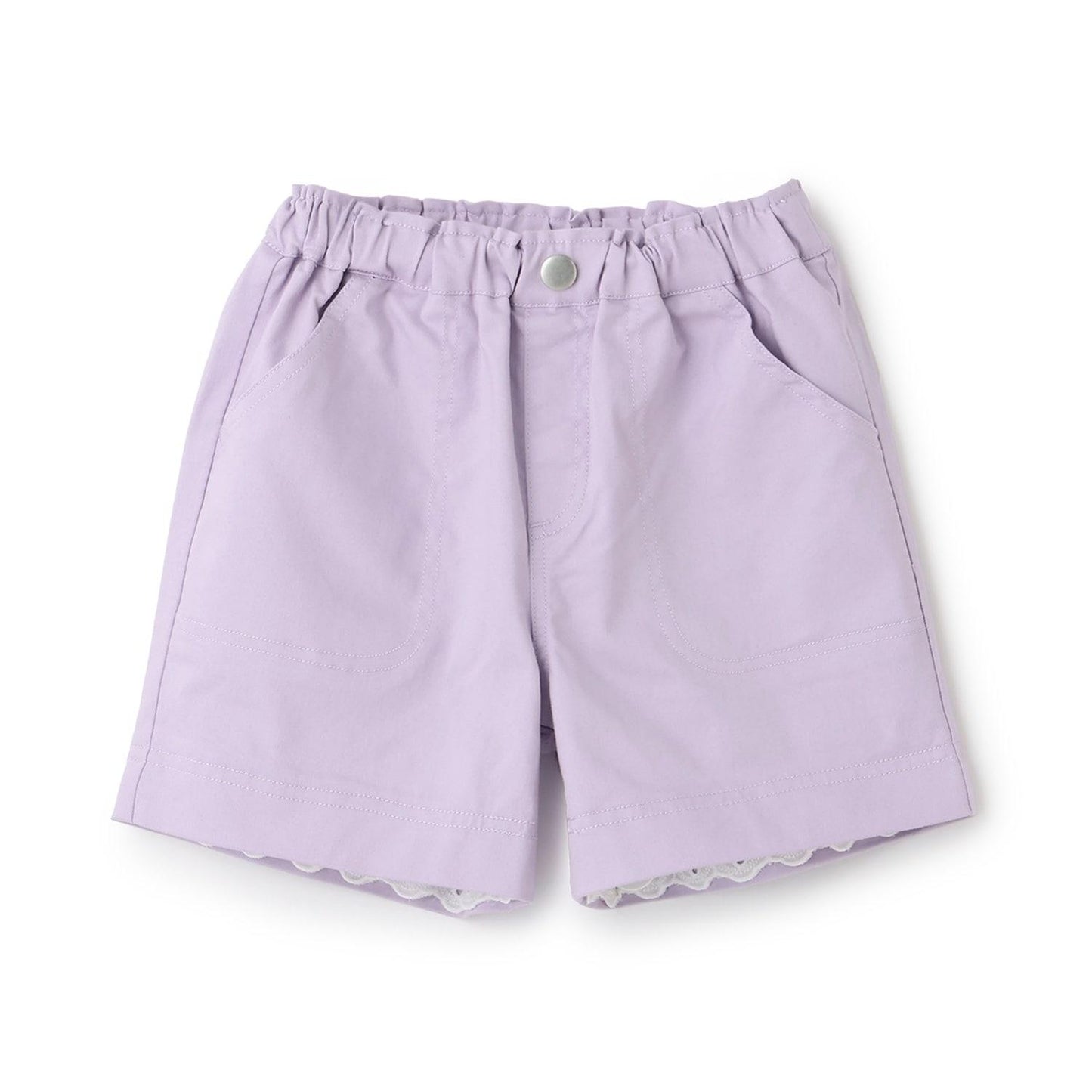 裾レース2WAYショートパンツ