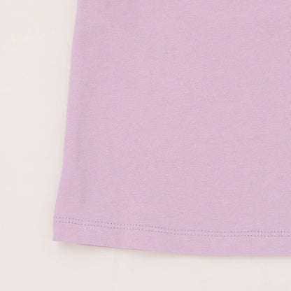 【シナモロール/クロミ】リバティアップリケAラインTシャツ