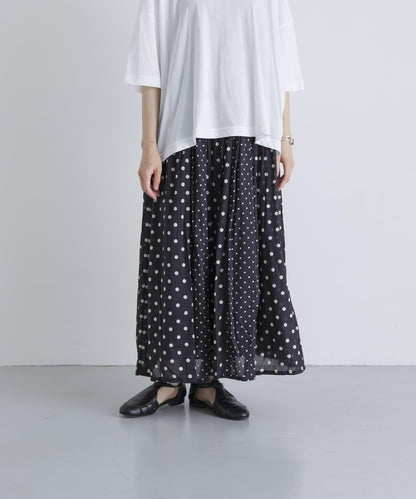 SOIL DOT PRINT SKIRT