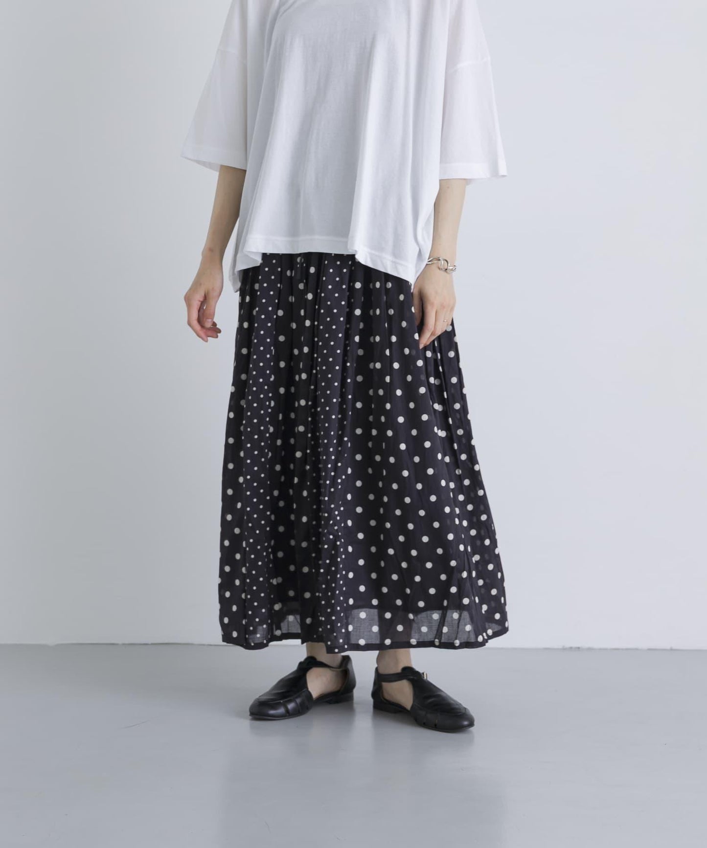 SOIL DOT PRINT SKIRT