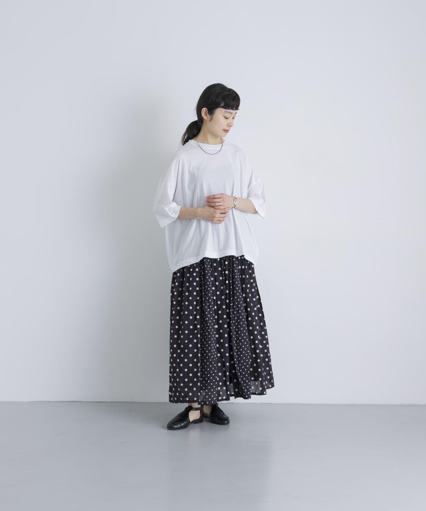 SOIL DOT PRINT SKIRT