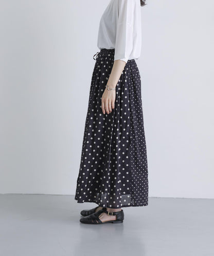 SOIL DOT PRINT SKIRT