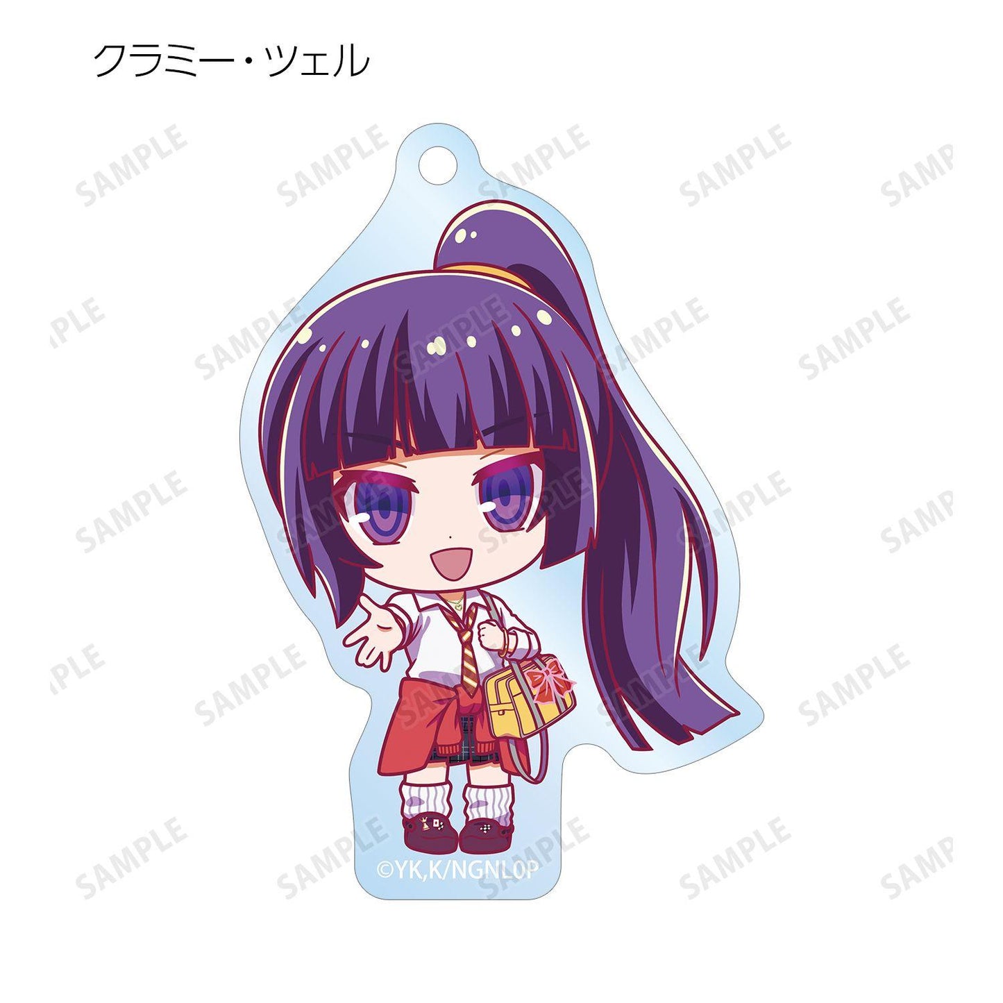 ノーゲーム・ノーライフ ゼロ_トレーディング ちびキャラ 制服ver. アクリルキーホルダー(単位/コンプリートBOX/8パック入り)