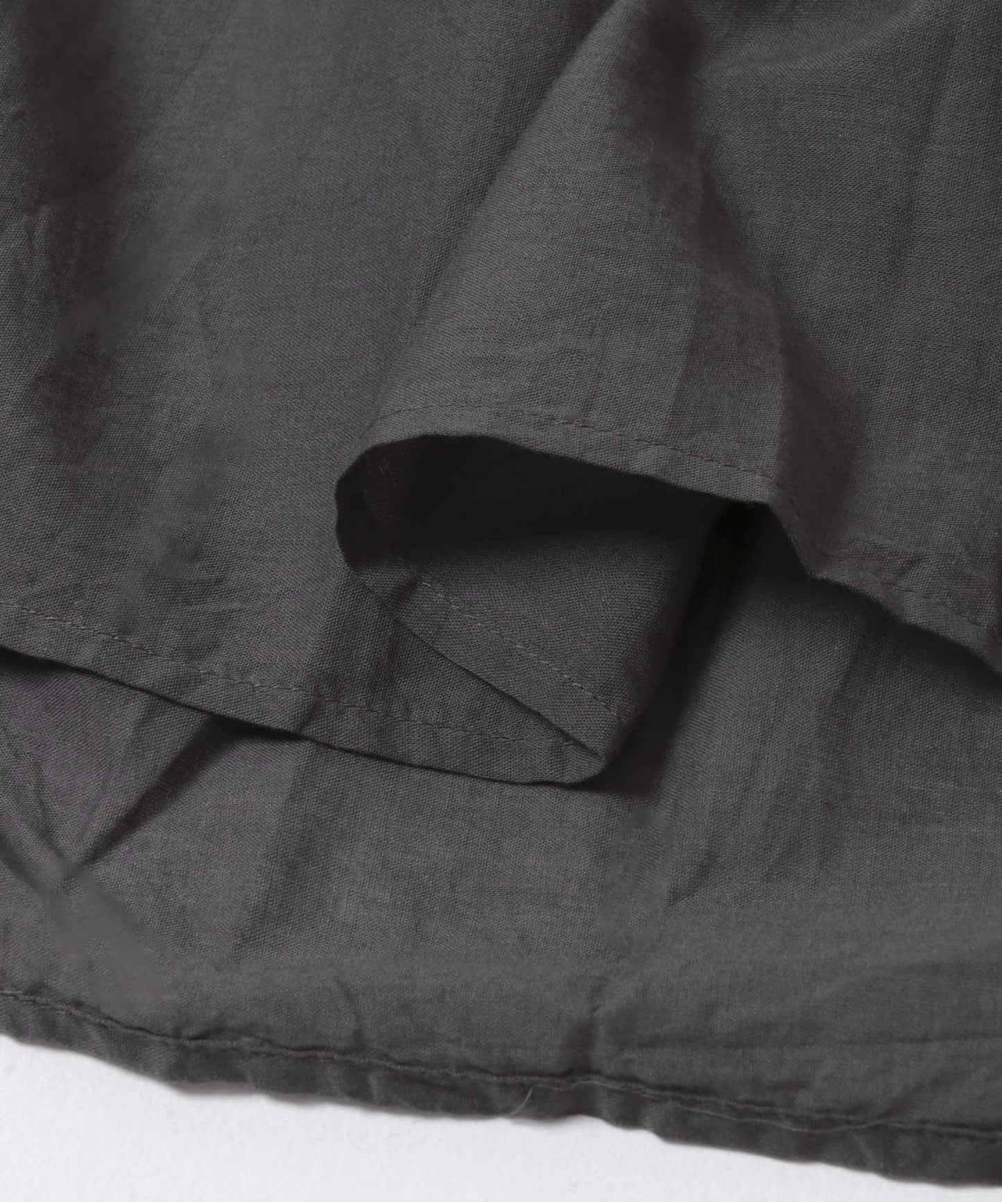 SOIL COTTON VOILE GATHERED SHIRTS