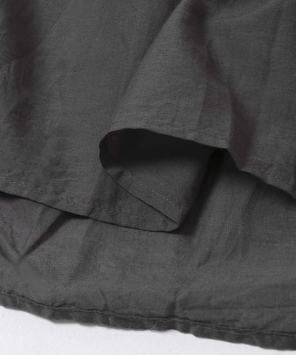SOIL COTTON VOILE GATHERED SHIRTS