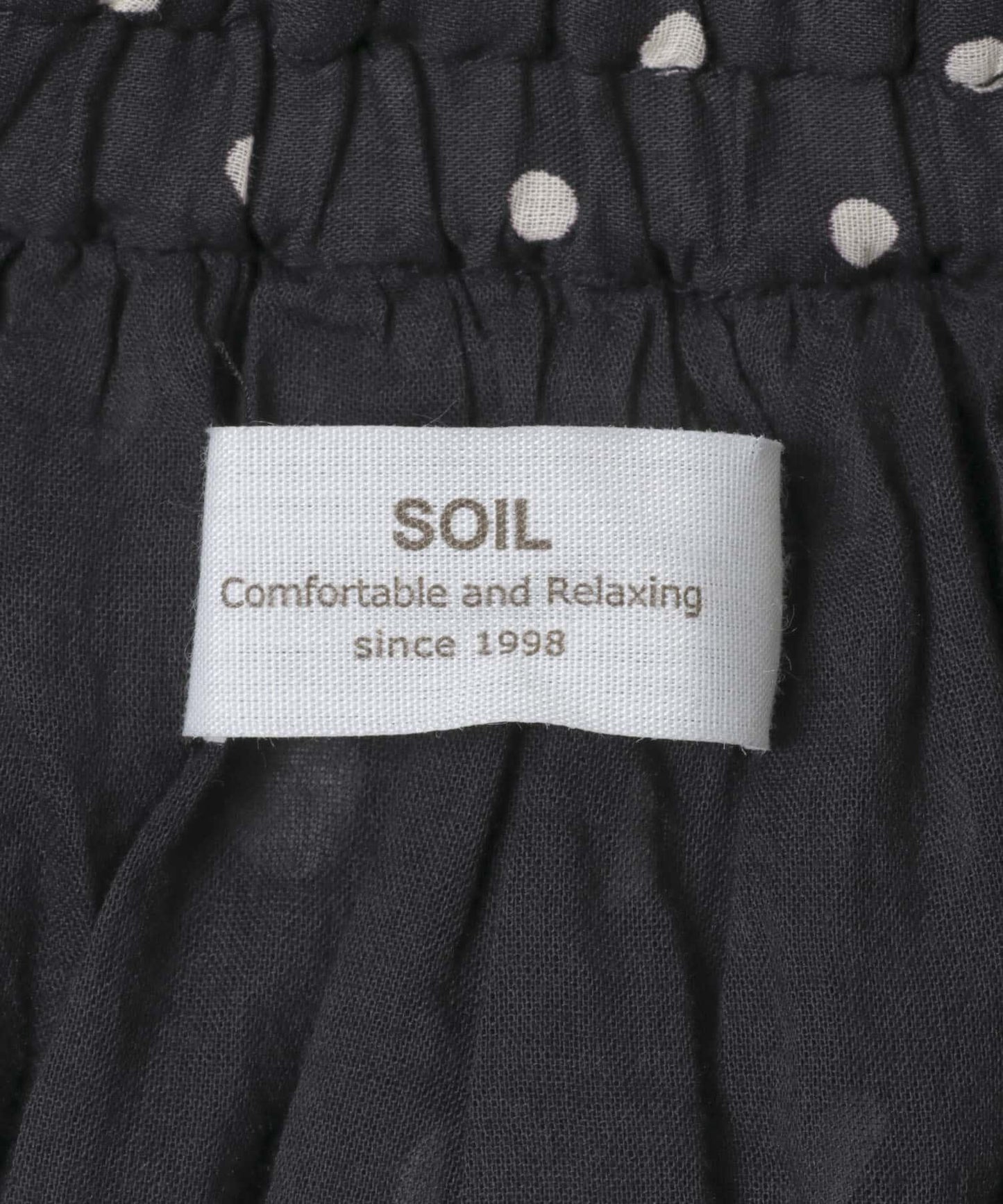 SOIL DOT PRINT SKIRT