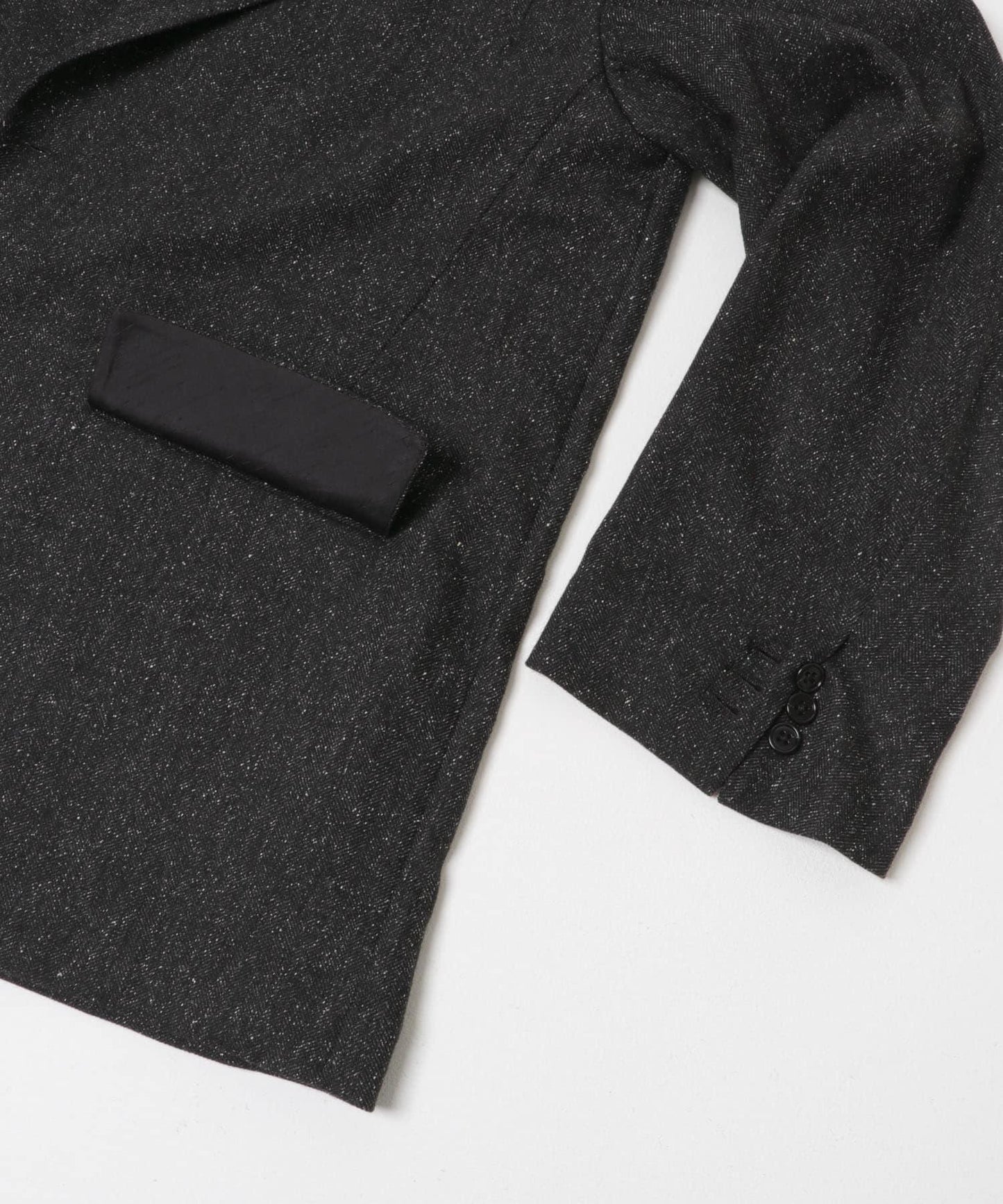 COUTURE D’ADAME BIGJACKET/Silknep Herringborn