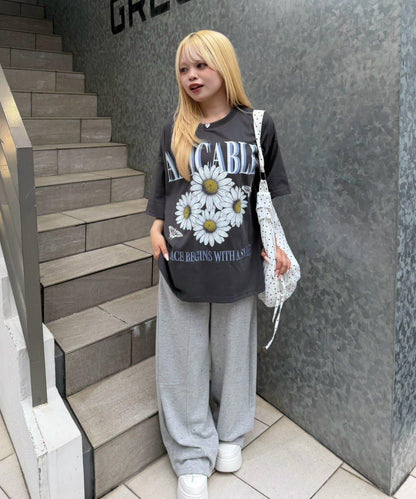 【continuer】ちょうちょとお花のBigT