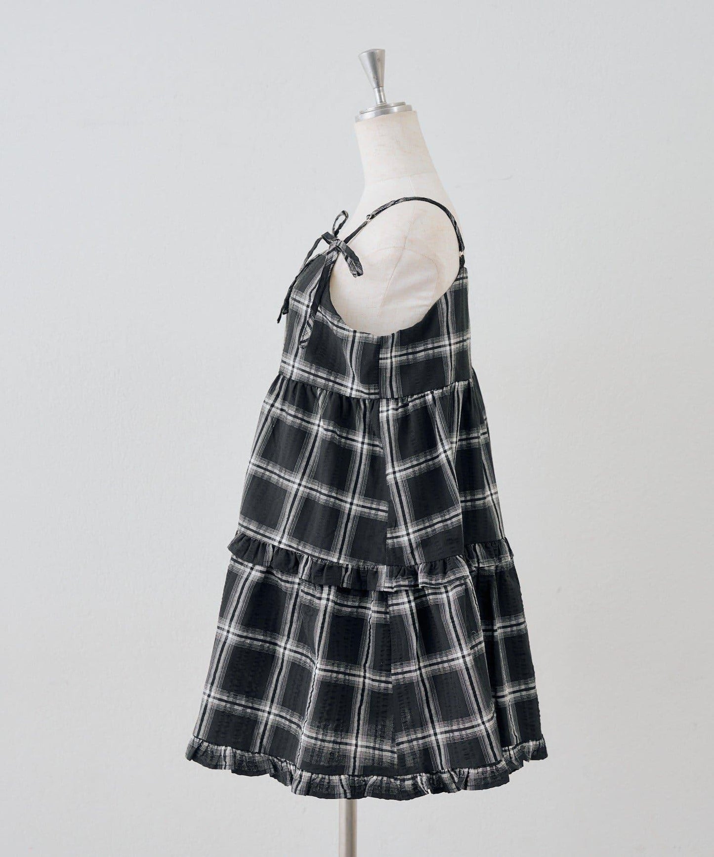 OUTLET限定/ANOTHER BRA 吊帶分層下襬連衣裙