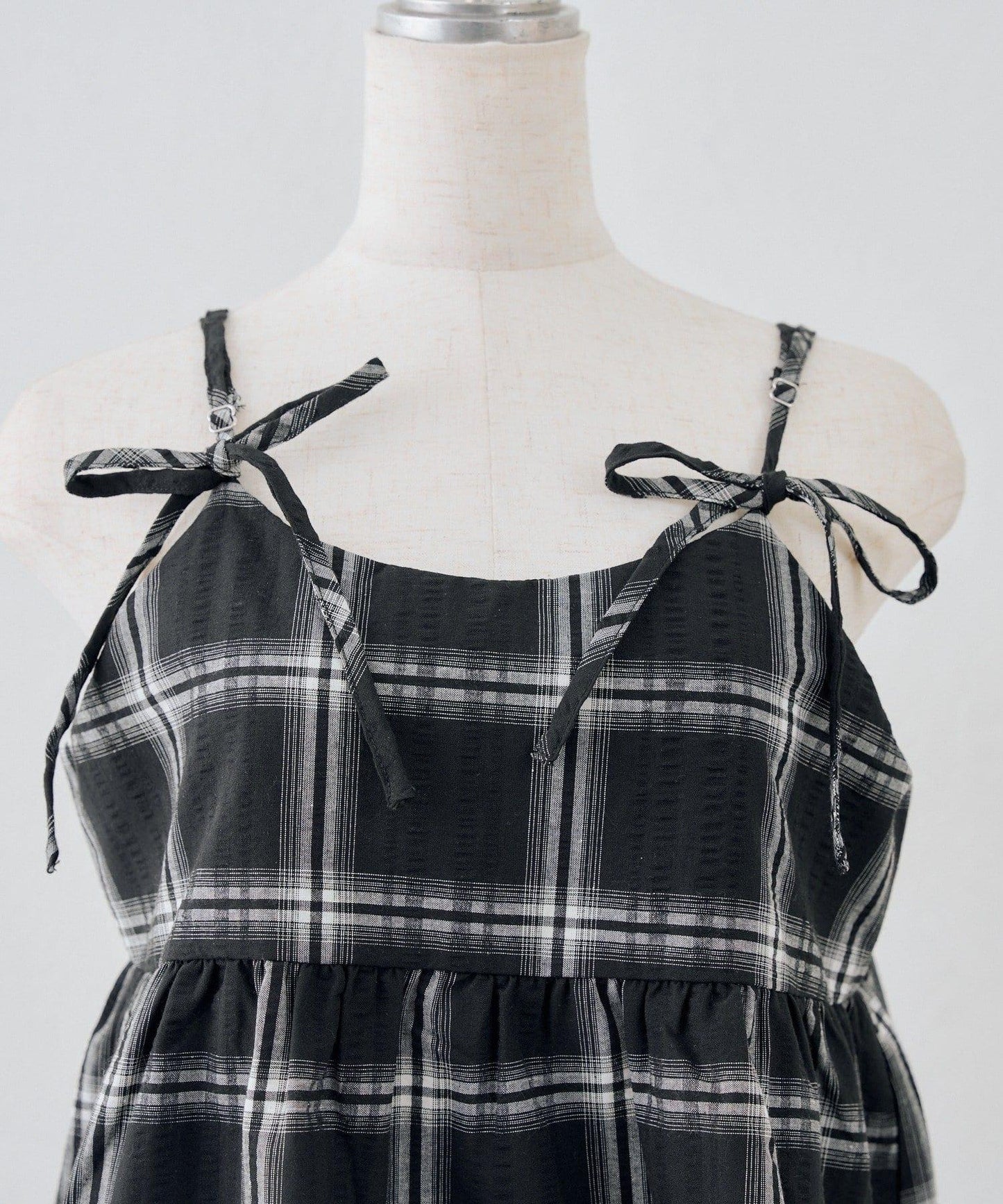 OUTLET限定/ANOTHER BRA 吊帶分層下襬連衣裙