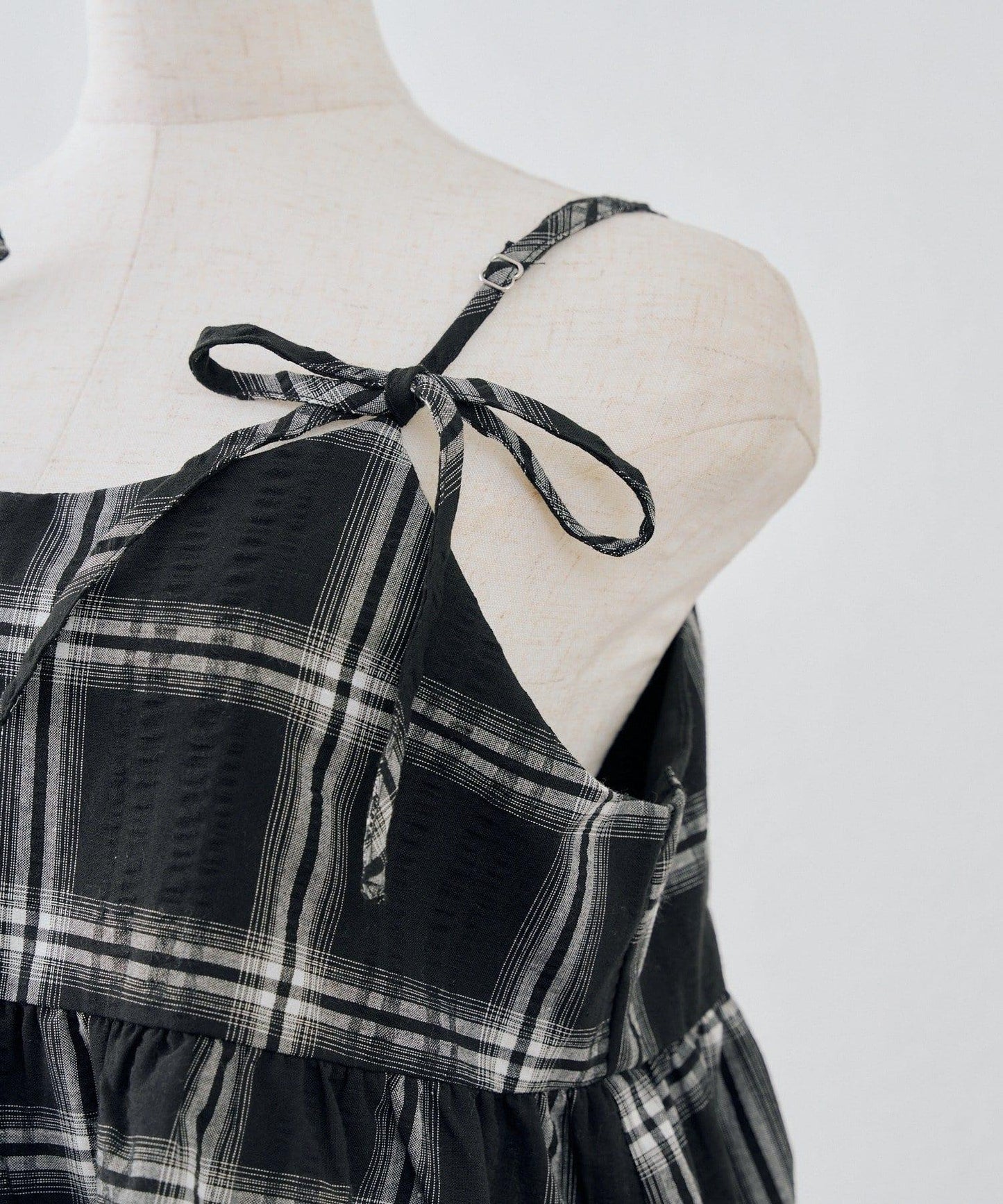 OUTLET限定/ANOTHER BRA 吊帶分層下襬連衣裙