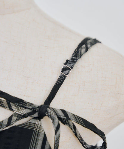OUTLET限定/ANOTHER BRA 吊帶分層下襬連衣裙