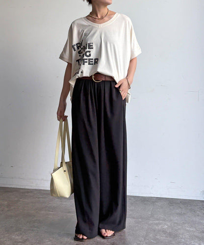【WEB限定】2WAYポンチョロゴTEE