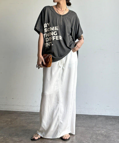 【WEB限定】2WAYポンチョロゴTEE