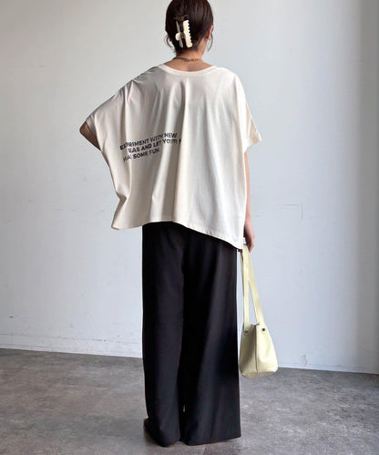【WEB限定】2WAYポンチョロゴTEE