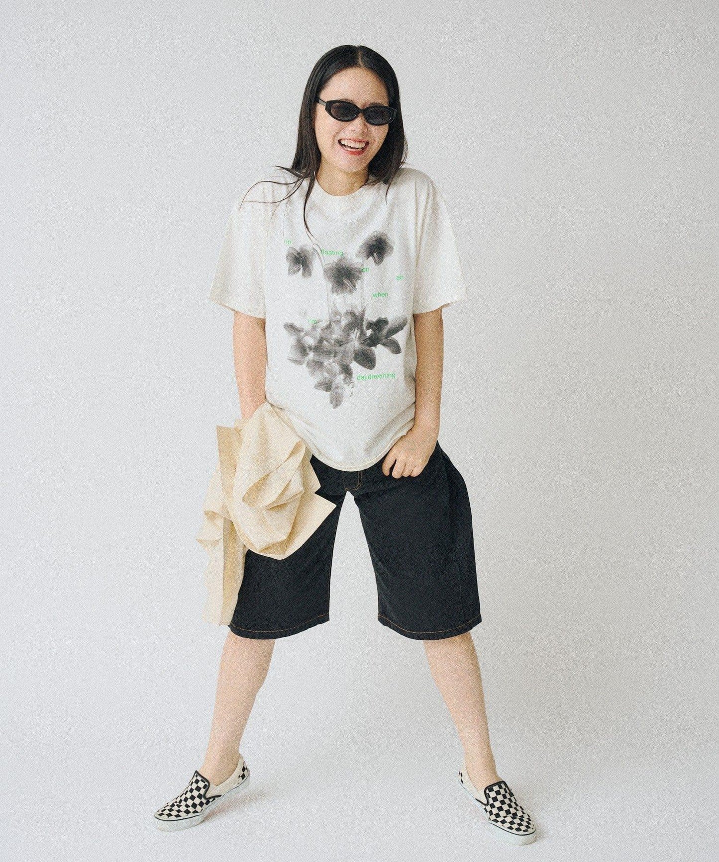WHIMSIC SIDE TUCK DENIM SHORT PANTS