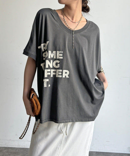 【WEB限定】2WAYポンチョロゴTEE