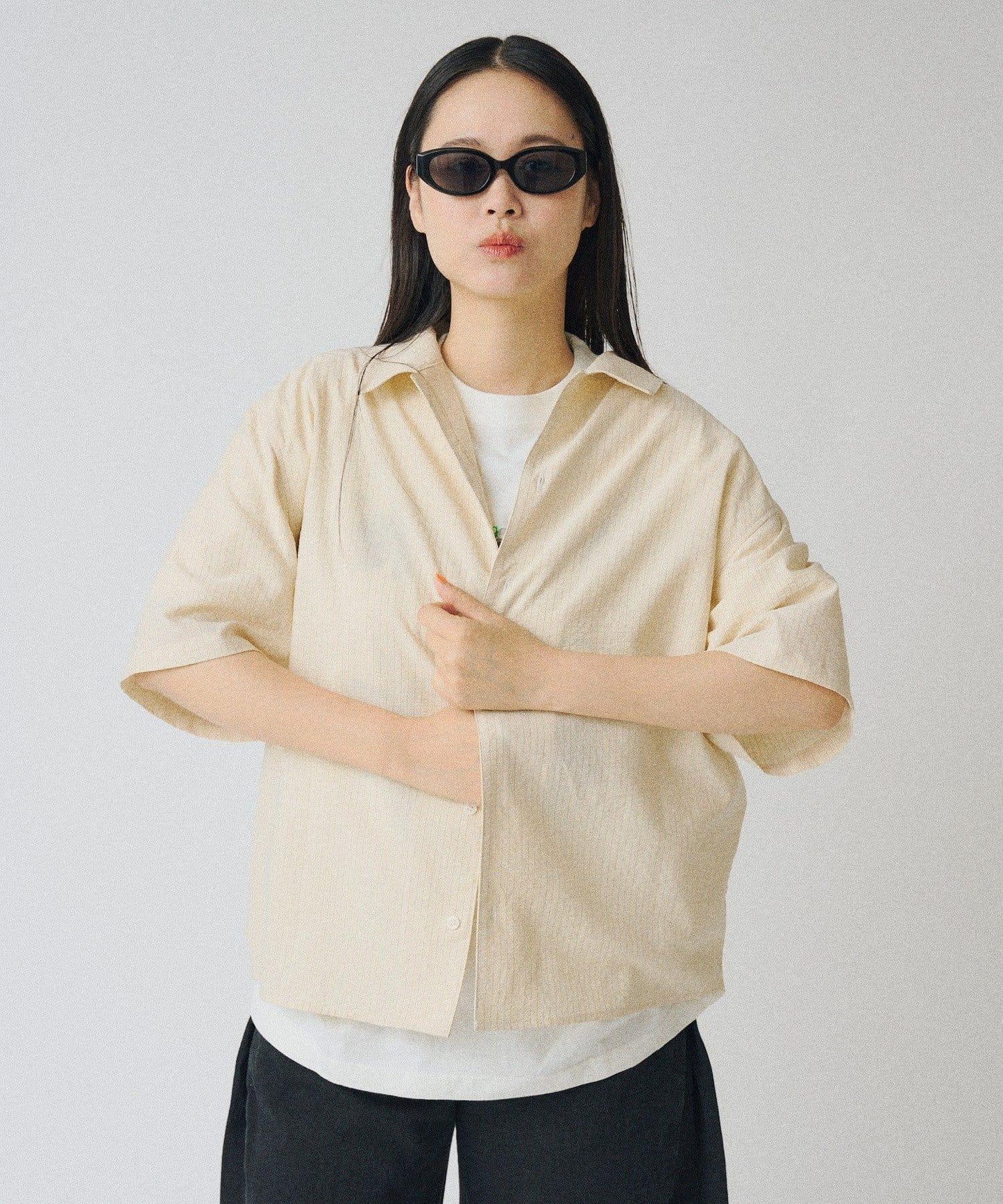 WHIMSIC SEERSUCKER STRIPE SHIRT