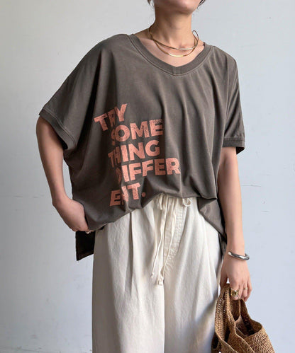 【WEB限定】2WAYポンチョロゴTEE