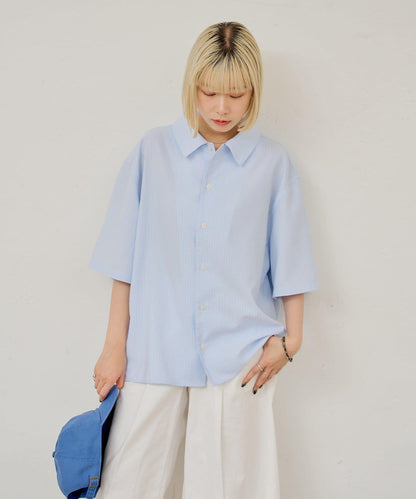 WHIMSIC SEERSUCKER STRIPE SHIRT