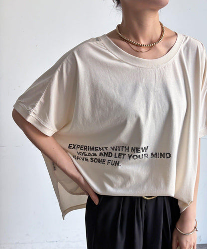 【WEB限定】2WAYポンチョロゴTEE
