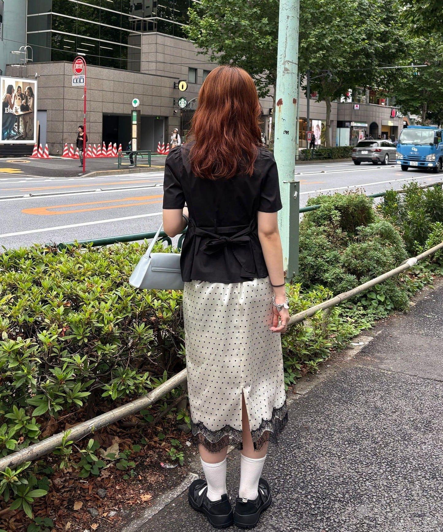 Ciaopanic 腰部蝴蝶結泡泡袖襯衫