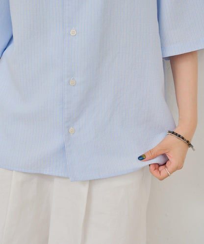 WHIMSIC SEERSUCKER STRIPE SHIRT