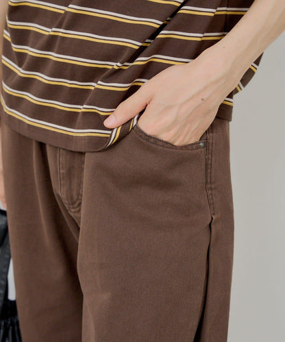 WHIMSIC SIDE TUCK DENIM SHORT PANTS