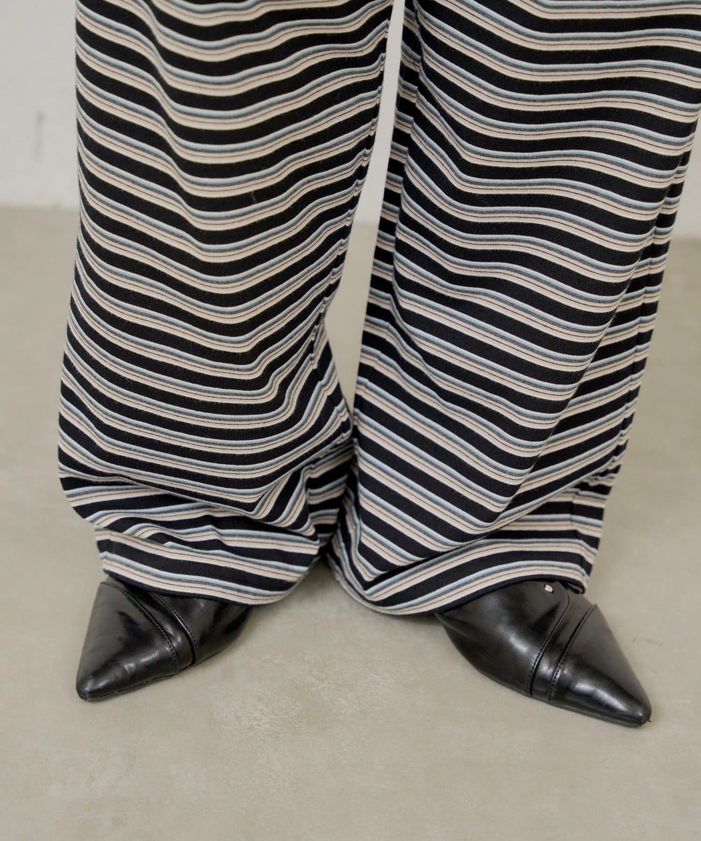 【WHIMSIC】MULTI BORDER CUTSEW 邊條紋針織褲