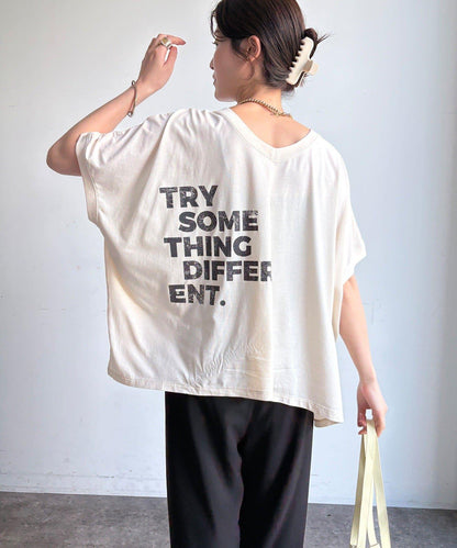 【WEB限定】2WAYポンチョロゴTEE