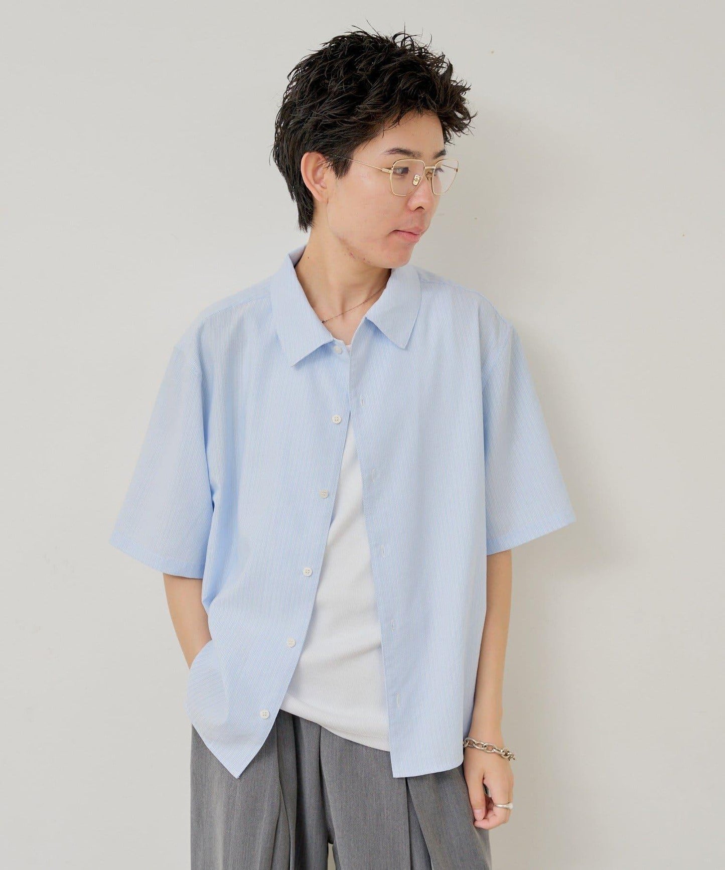 WHIMSIC SEERSUCKER STRIPE SHIRT
