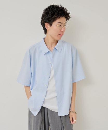 WHIMSIC SEERSUCKER STRIPE SHIRT