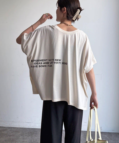 【WEB限定】2WAYポンチョロゴTEE