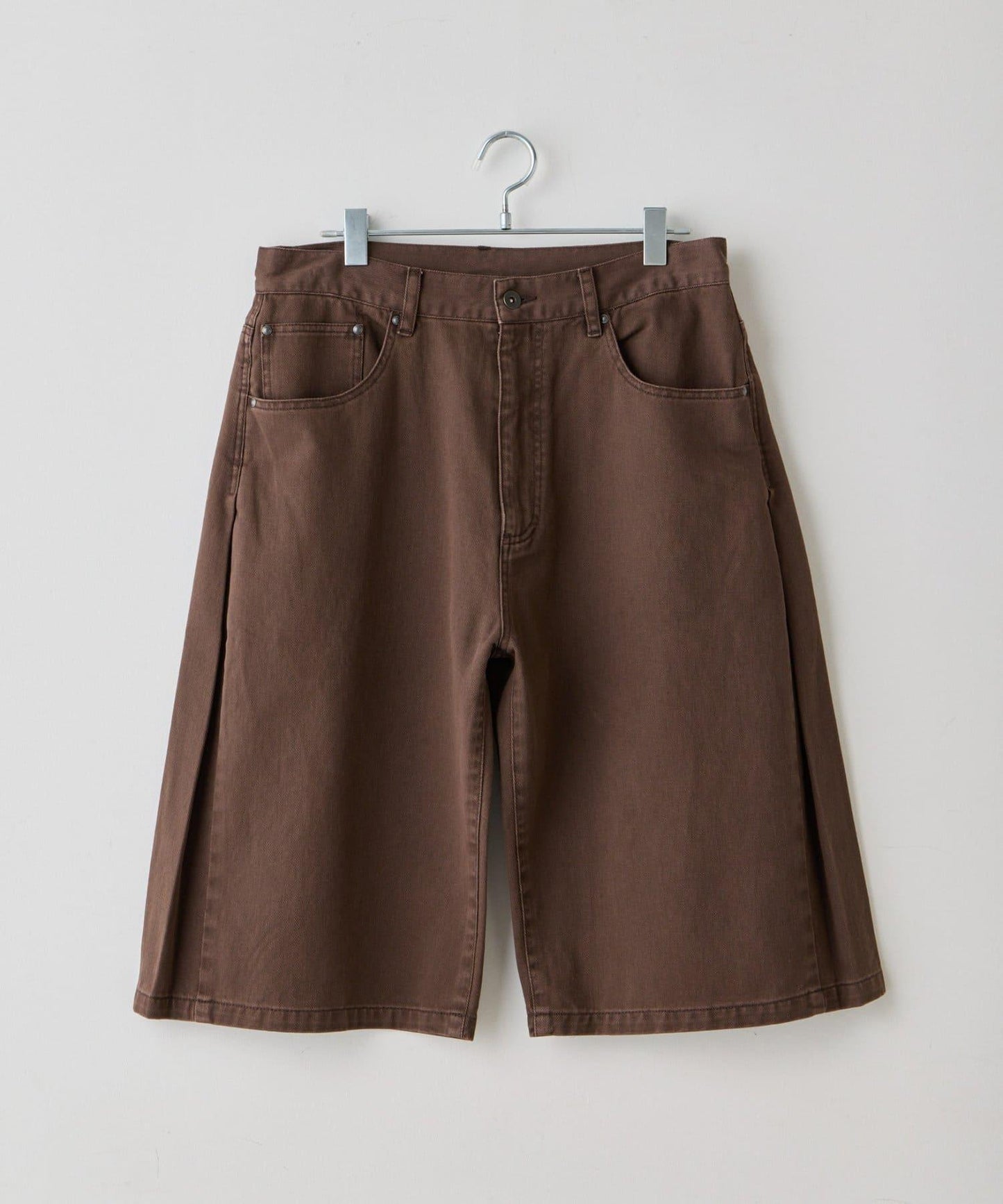 WHIMSIC SIDE TUCK DENIM SHORT PANTS