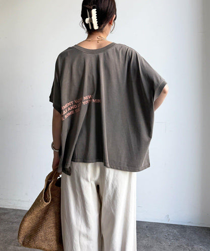 【WEB限定】2WAYポンチョロゴTEE
