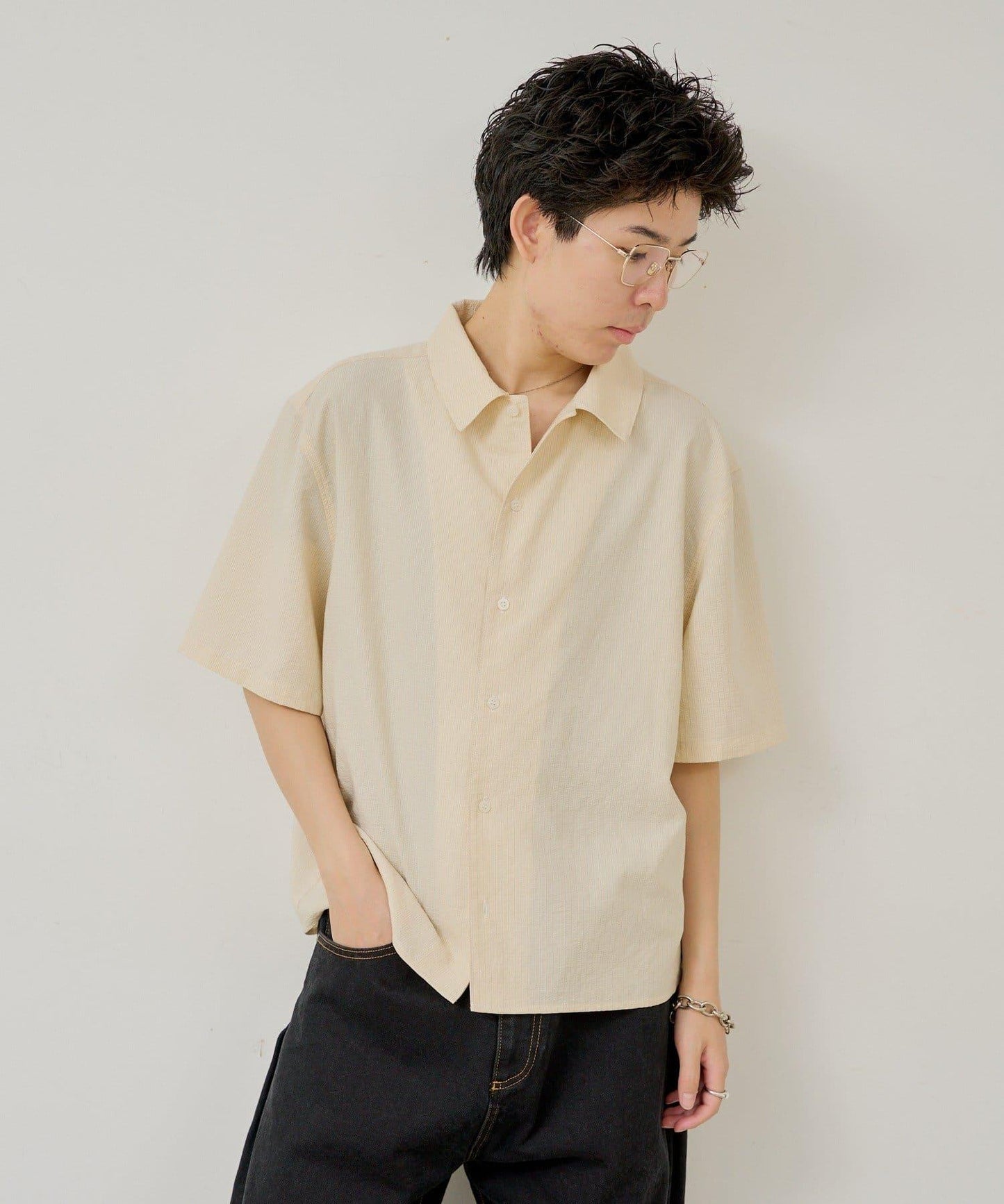 WHIMSIC SEERSUCKER STRIPE SHIRT