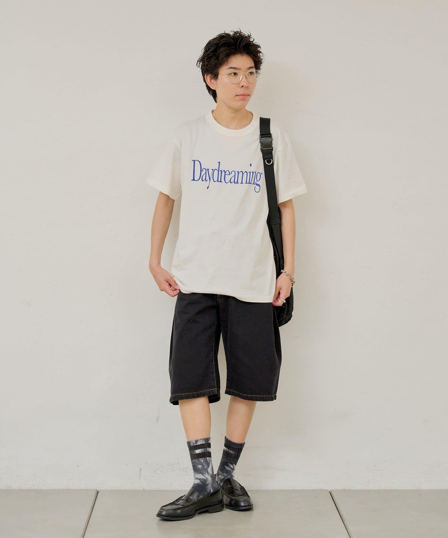 WHIMSIC SIDE TUCK DENIM SHORT PANTS