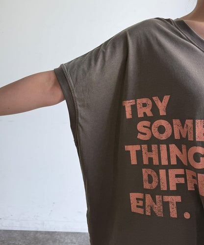 【WEB限定】2WAYポンチョロゴTEE