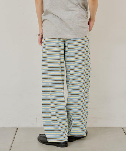 【WHIMSIC】MULTI BORDER CUTSEW 邊條紋針織褲