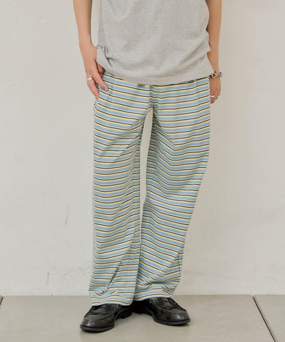 【WHIMSIC】MULTI BORDER CUTSEW 邊條紋針織褲