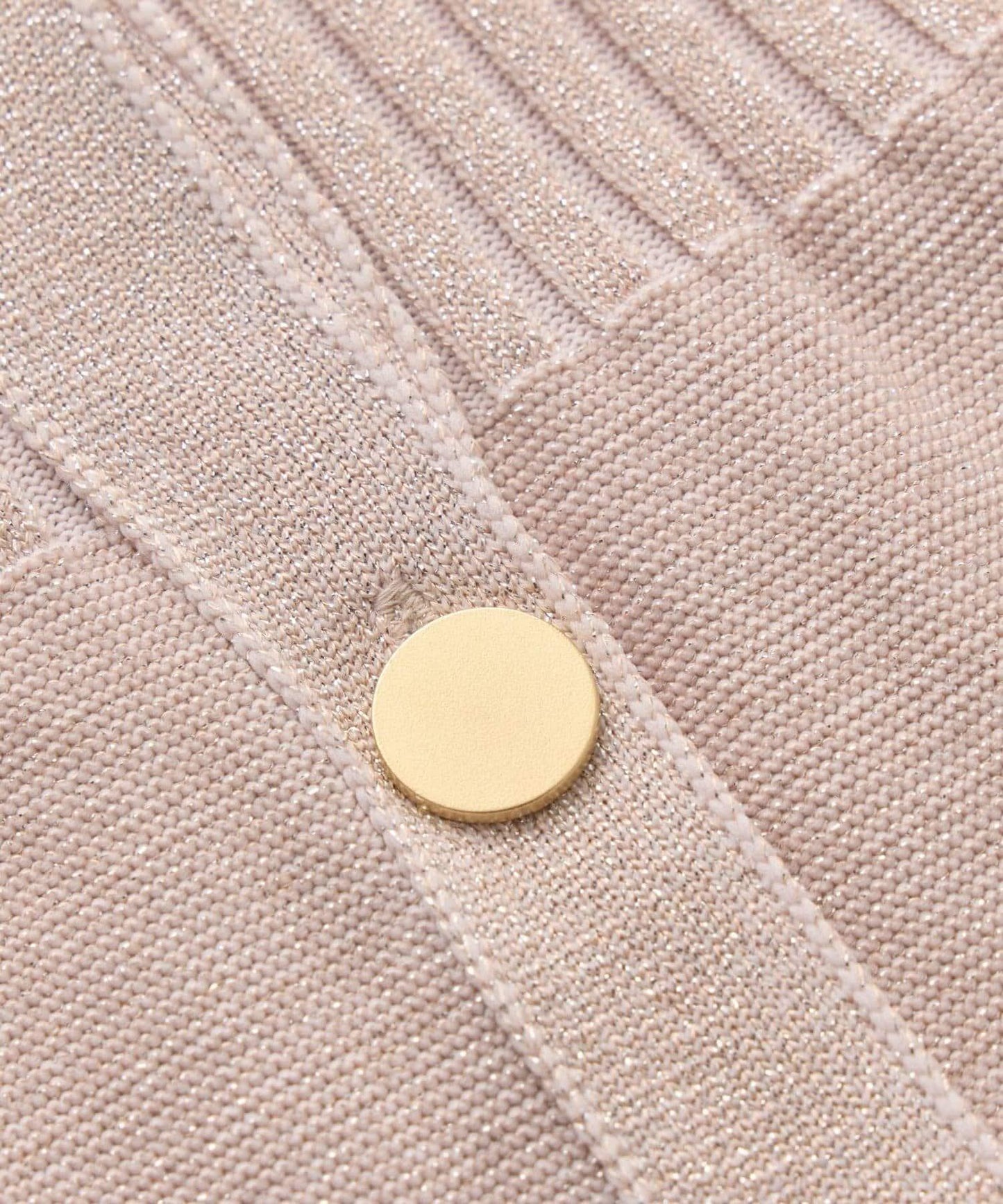 亮片收腰前後兩穿針織開衫