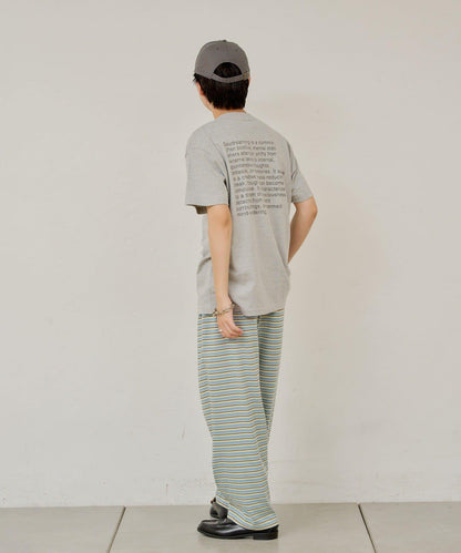 【WHIMSIC】MULTI BORDER CUTSEW 邊條紋針織褲
