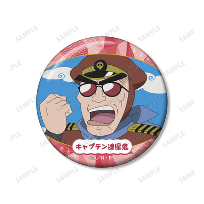 忍たま乱太郎_キャプテン達魔鬼 場面写缶バッジ2個セット
