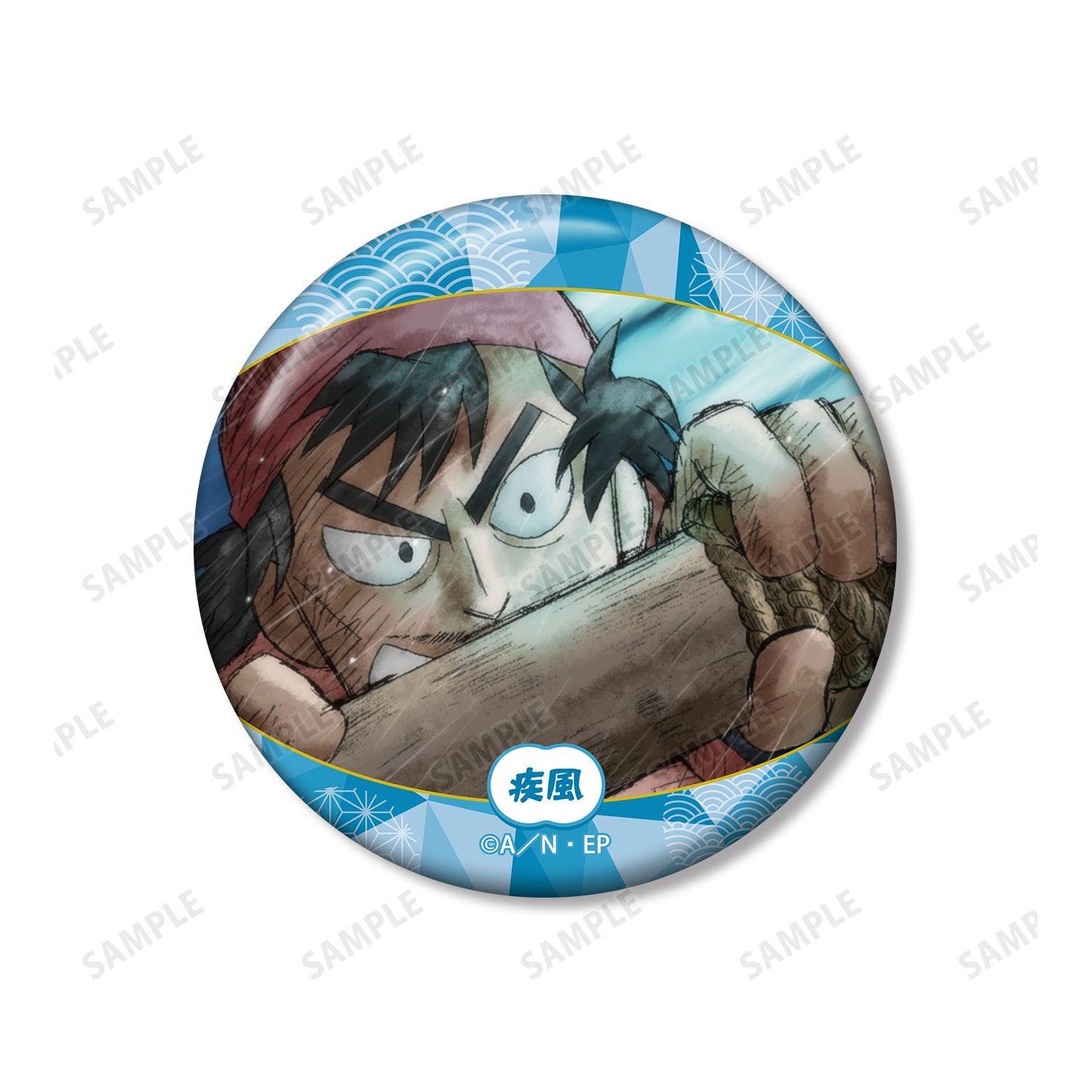 忍たま乱太郎_疾風 場面写缶バッジ2個セット