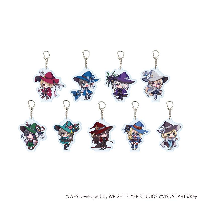 ヘブンバーンズレッド_アクリルキーホルダー22/コンプリートセット(全9種)(ミニキャライラスト)【コンプリートセット／9個入り】