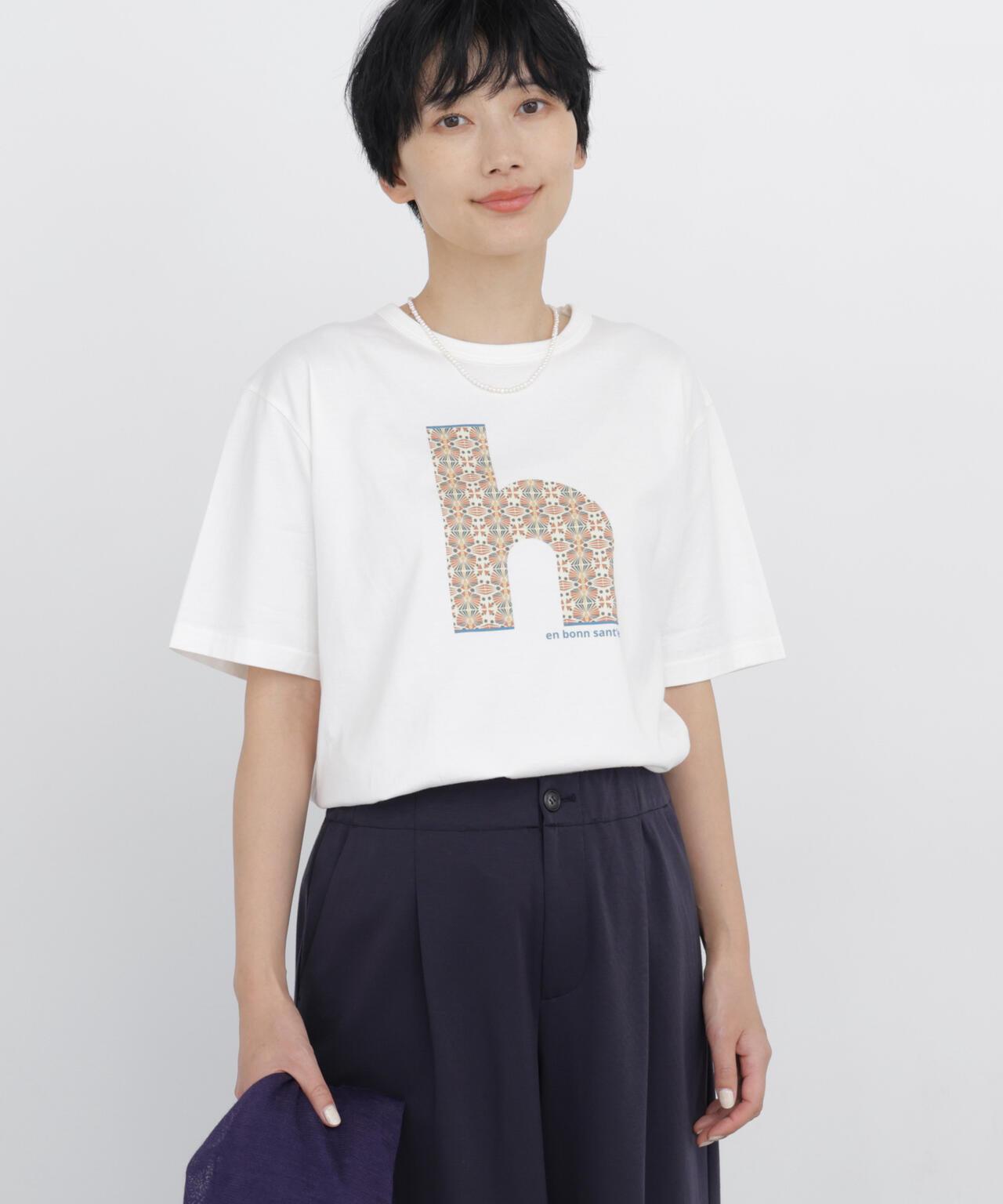 クラウディコラボプリントTシャツ
