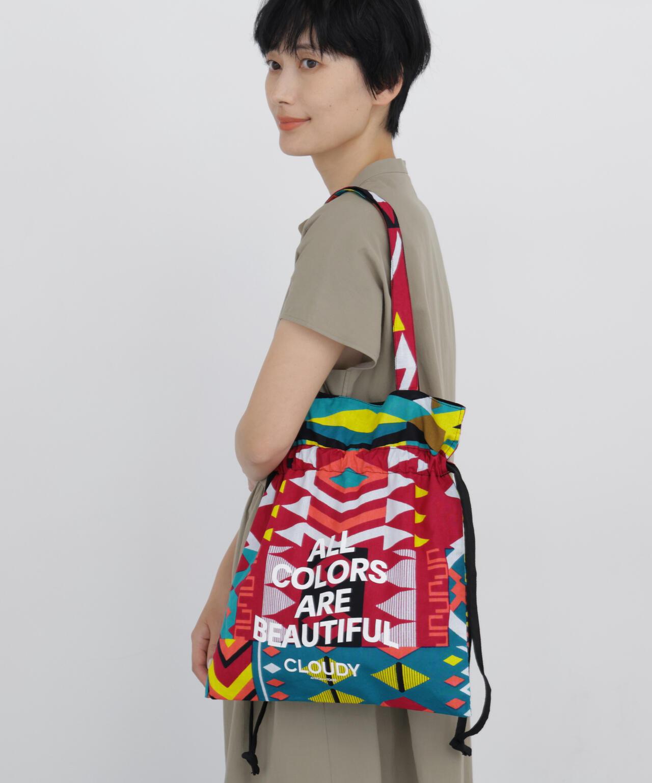 【CLOUDY】コラボリバーシブルアルファバッグ