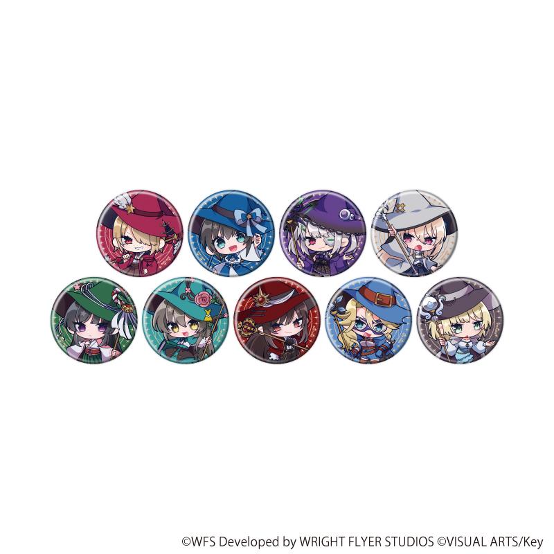 ヘブンバーンズレッド_缶バッジ38/コンプリートセット(全9種)(ミニキャライラスト)【コンプリートセット／9個入り】