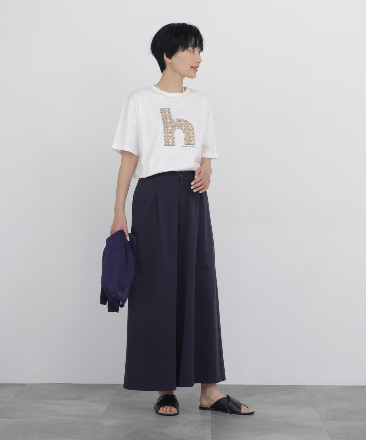 クラウディコラボプリントTシャツ