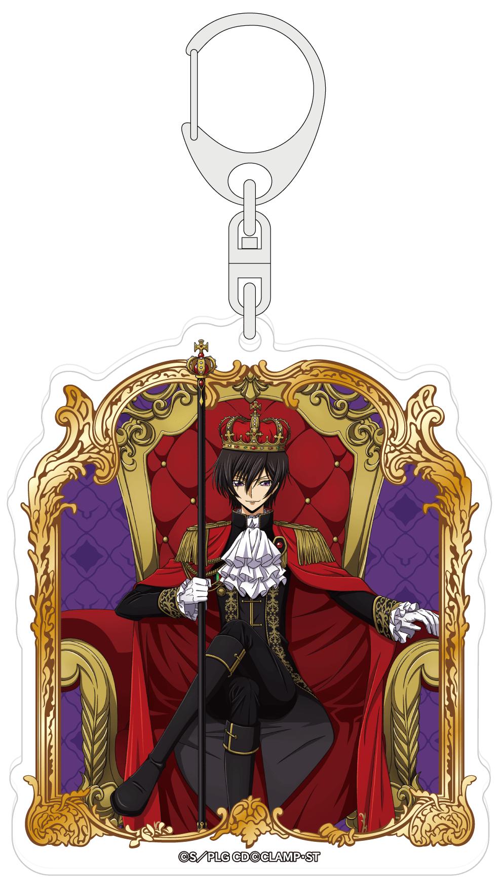 コードギアス 反逆のルルーシュ_ラメアクリルキーホルダー／ルルーシュ